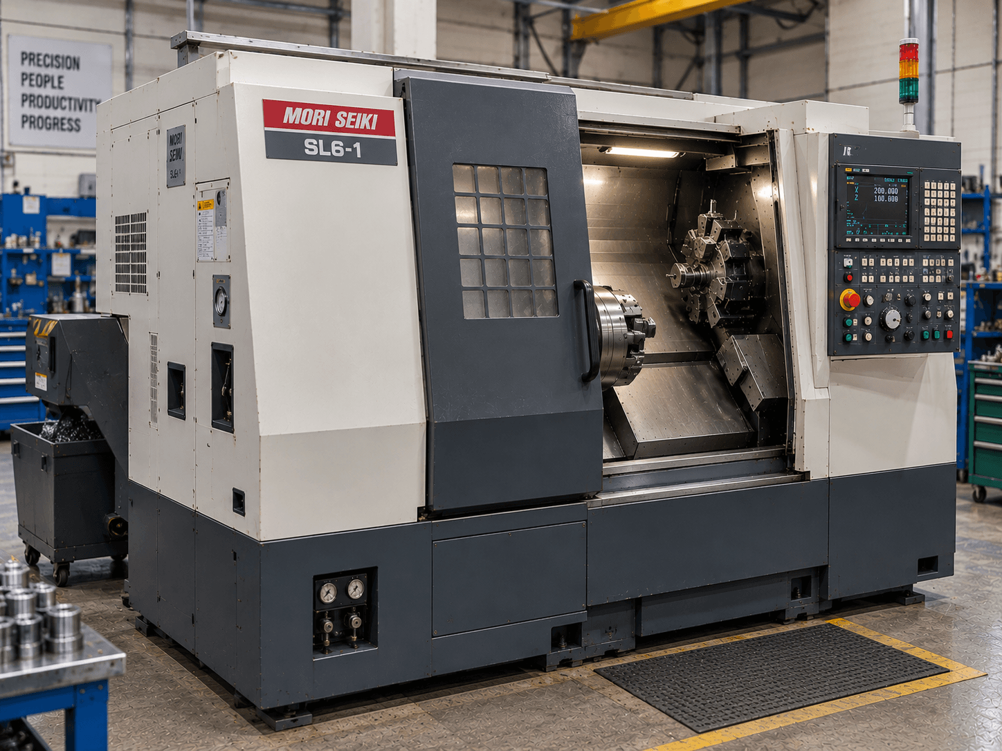 Mori Seiki SL6 machine