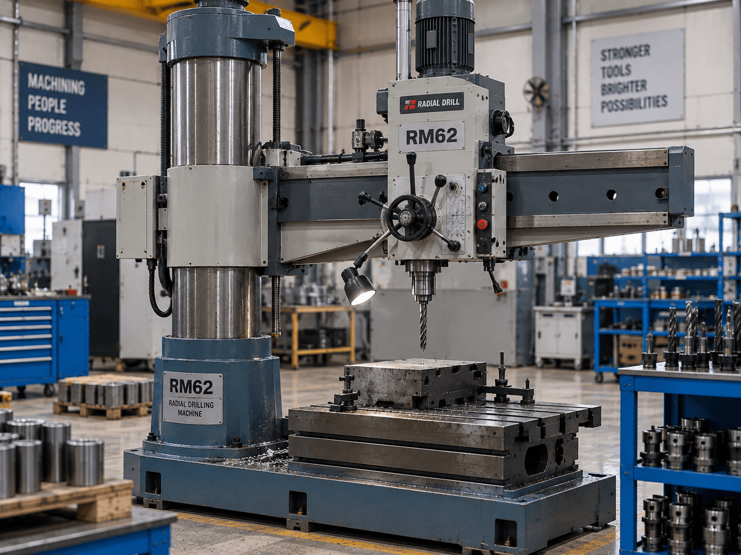 Radial Drilling RM62 machine