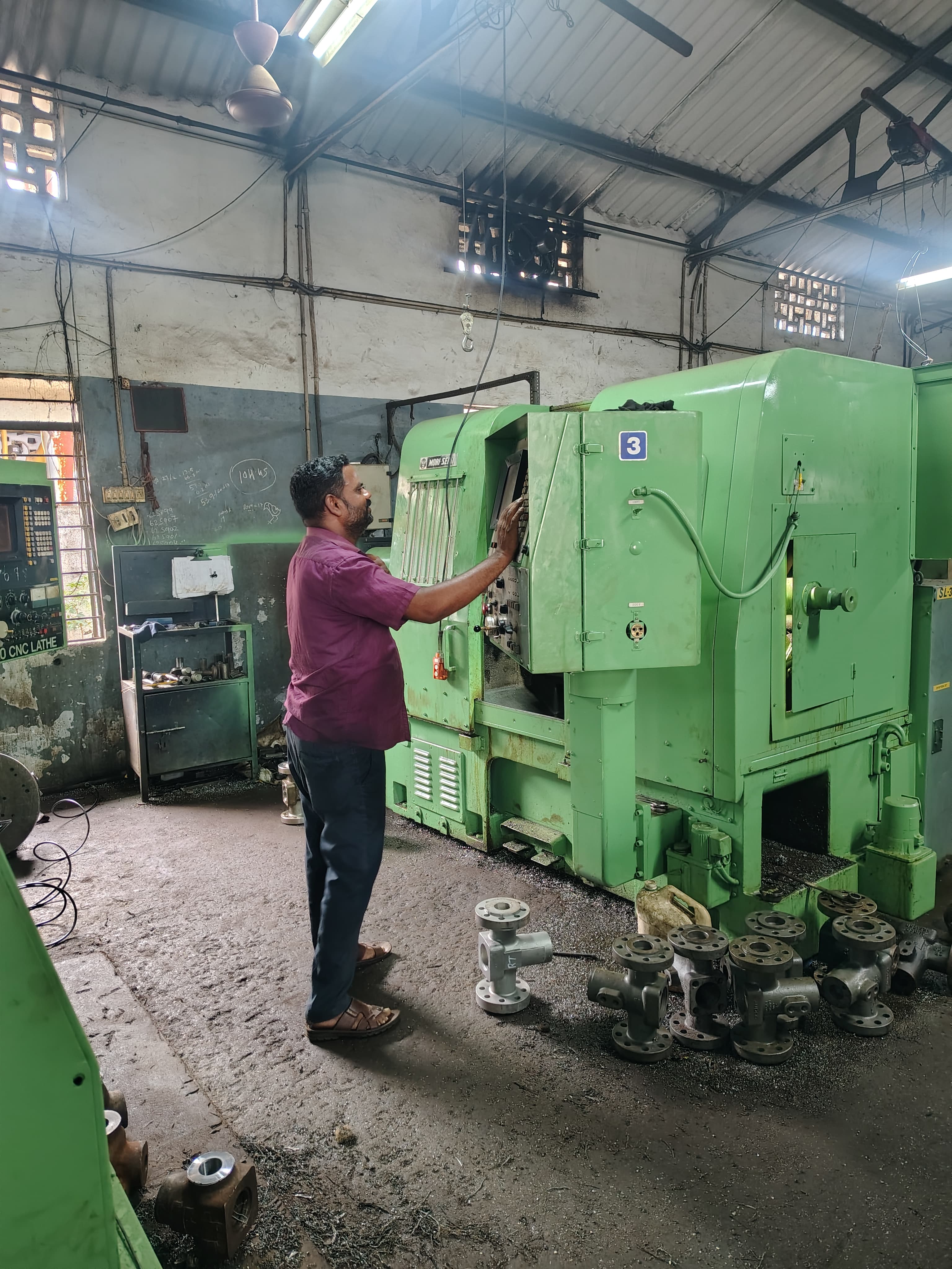 CNC machining